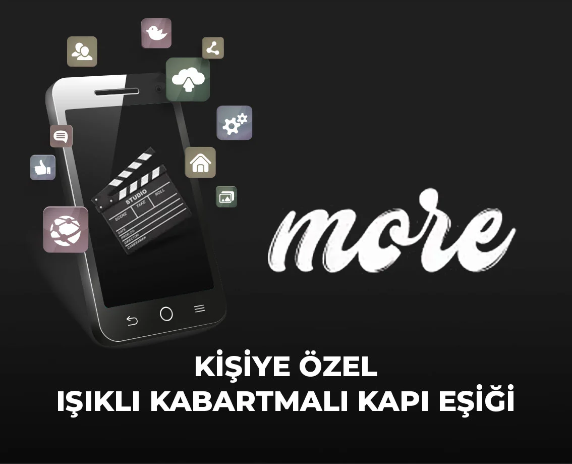 MORE PLAKA - LED IŞIKLI KAPI EŞİĞİ sosyal medya filmleri çalışması