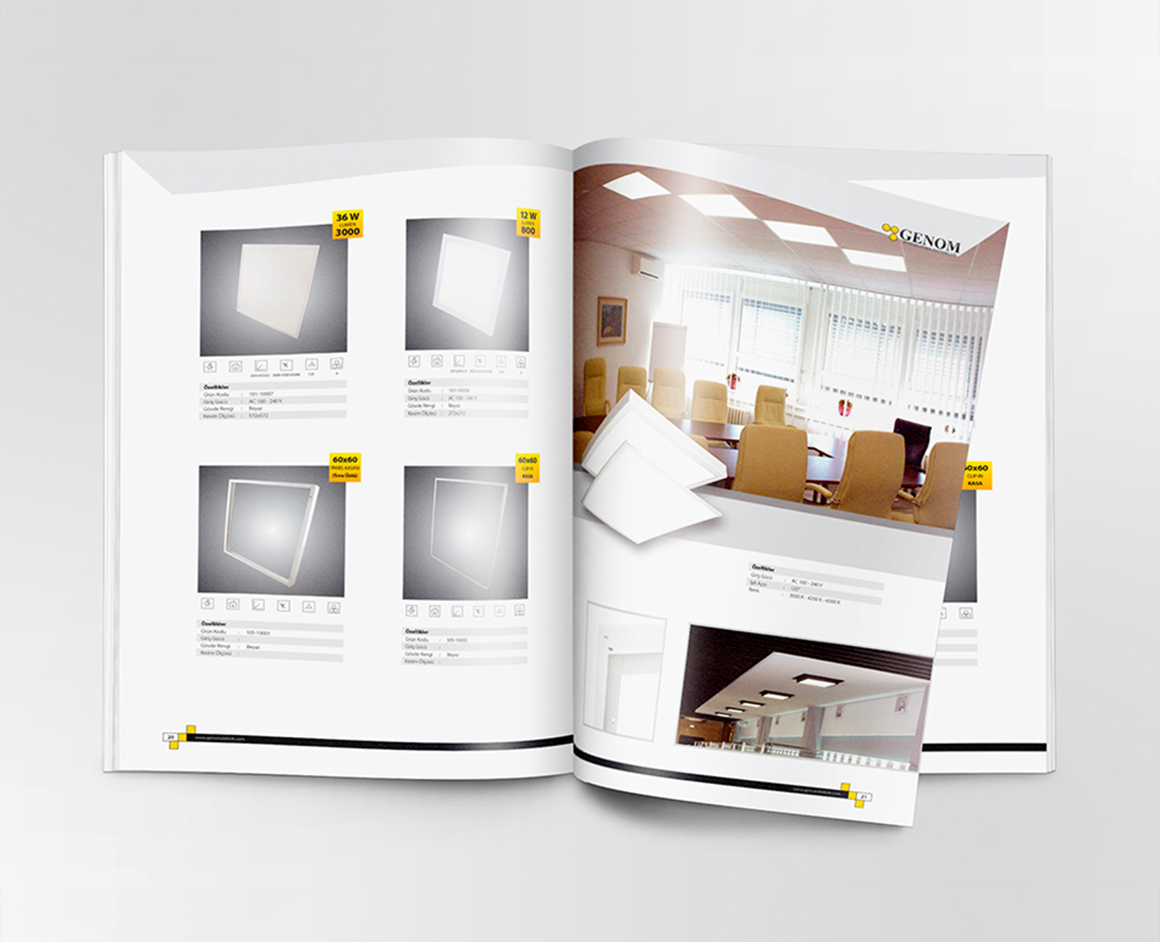 GENOM AYDINLATMA SİSTEMLERİ