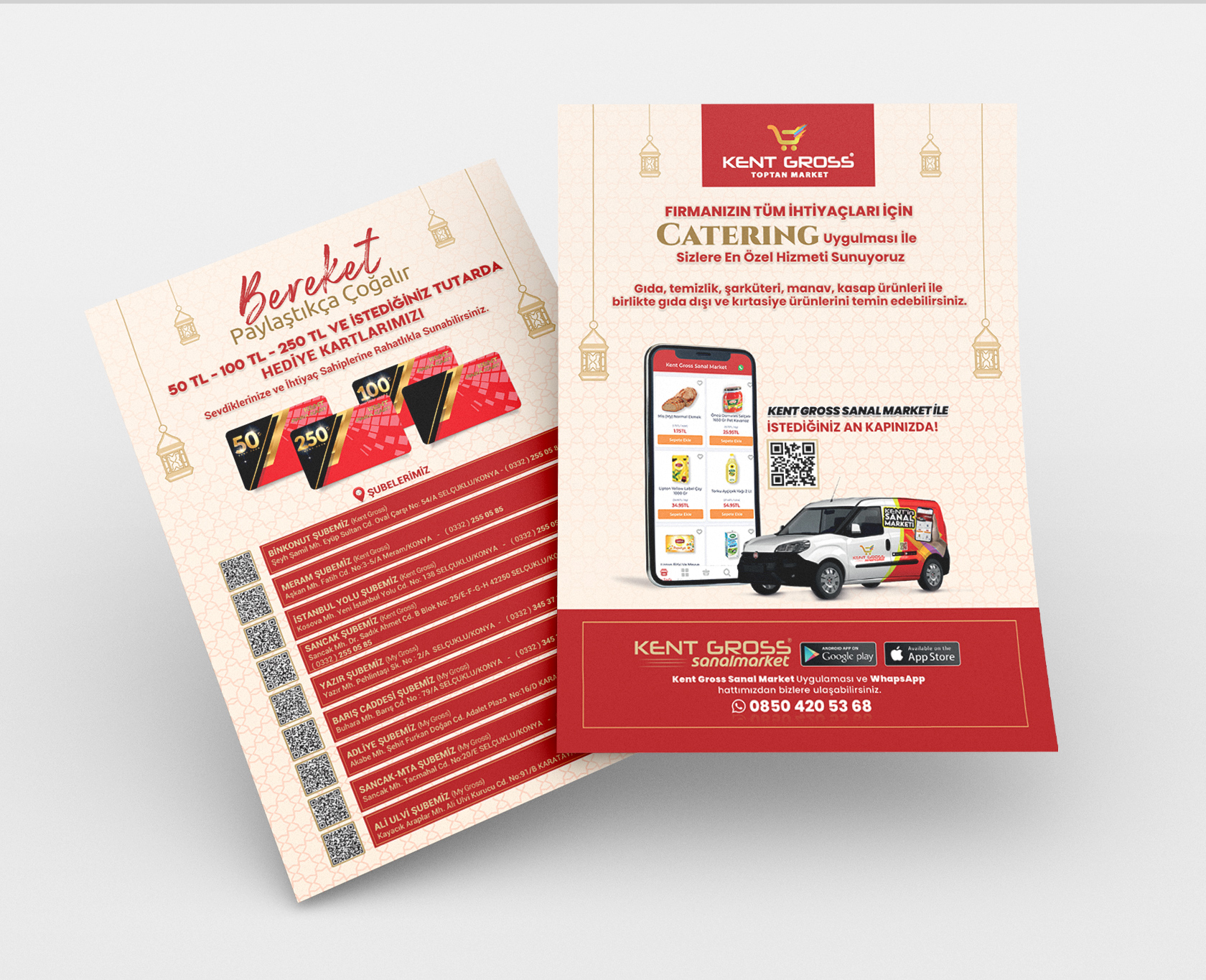 KENT GROSS - INSERT & KATALOG