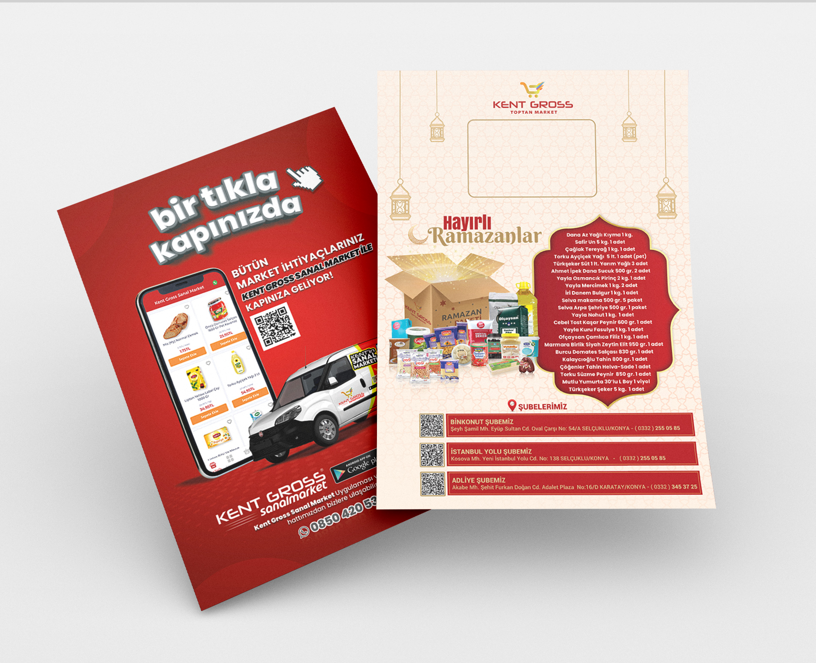 KENT GROSS - INSERT & KATALOG