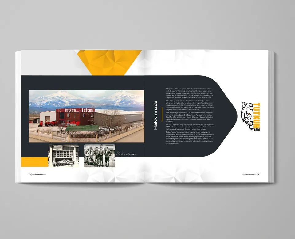 TUTKUN TARIM katalog çalışması